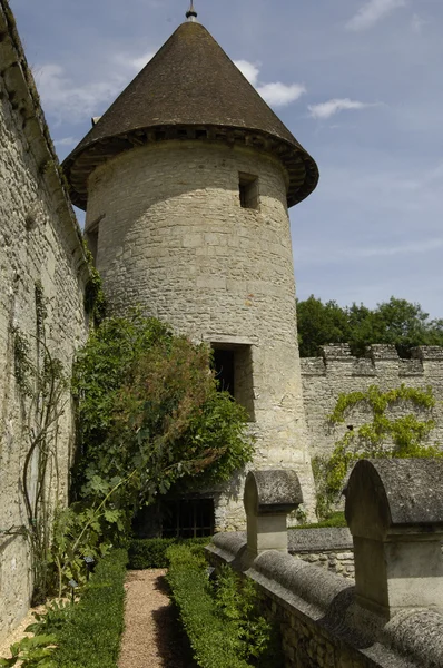 Val d oise, hrad villarceaux — Stock fotografie