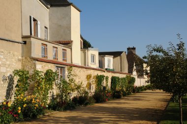 France, the historical village of La Roche Guyon clipart
