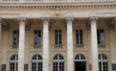 France, the Grand Theatre de Bordeaux clipart