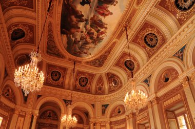 France, ceiling of the Grand Theatre de Bordeaux clipart