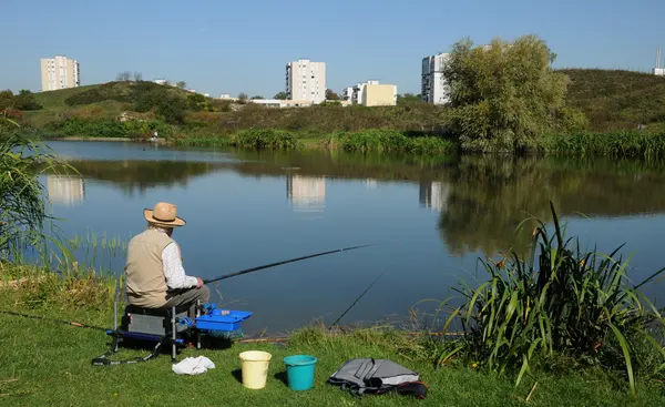 stock image France, Yvelines, le Parc de Sautour in Les Mureaux