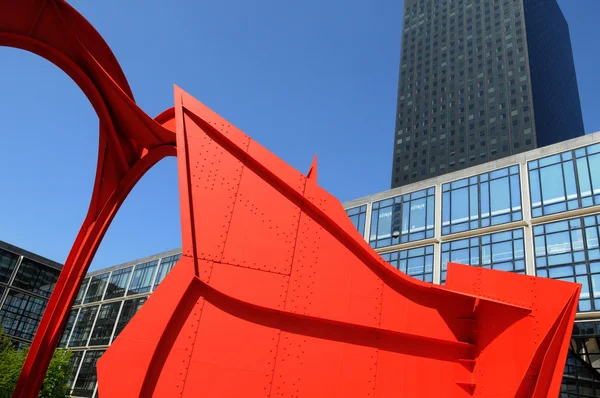 stock image France, modern building in the district of La Defense