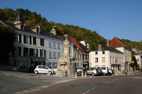 Francja, zabytkowej miejscowości la roche Guyon — Zdjęcie stockowe
