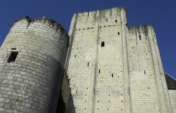 Francia, el castillo de Loches en Indre et Loire — Foto de Stock