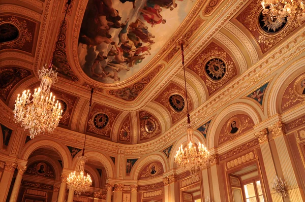 France, ceiling of the Grand Theatre de Bordeaux — Stock Photo, Image