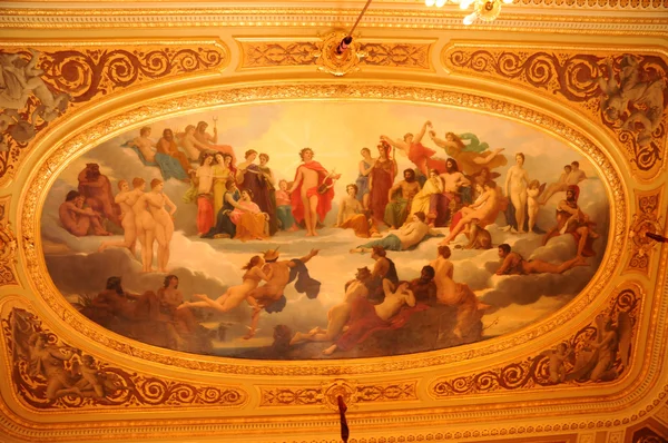 stock image France, ceiling of the Grand Theatre de Bordeaux
