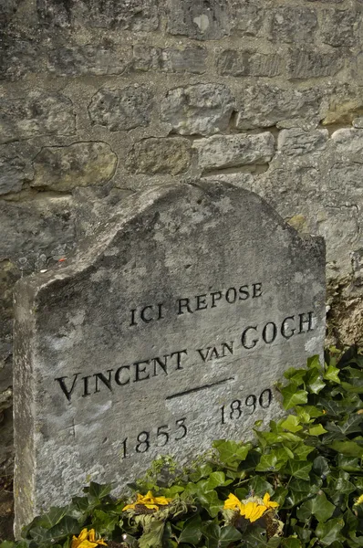 stock image France, Vincent Van Gogh tomb in Auvers sur Oise