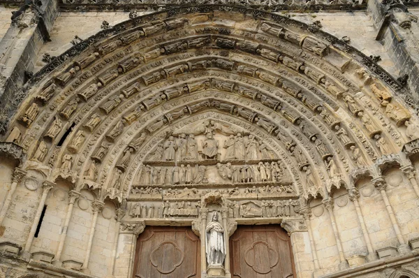 Frankreich, die kathedrale der basas in gironde — Stockfoto