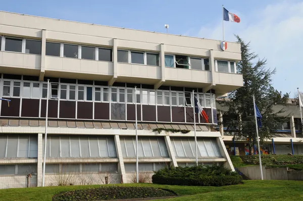 Ile de France, the city hall of Aubergenville — Stock Photo, Image