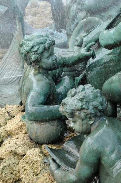 Франция, Памятник Жирондистам в Бордо — стоковое фото