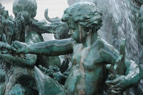 Франция, Памятник Жирондистам в Бордо — стоковое фото