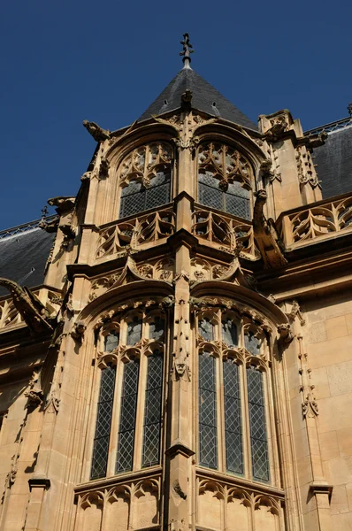 França, tribunal gótico de Rouen na Normandia — Fotografia de Stock
