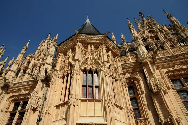 stock image France, gothic courthouse of Rouen in Normandy