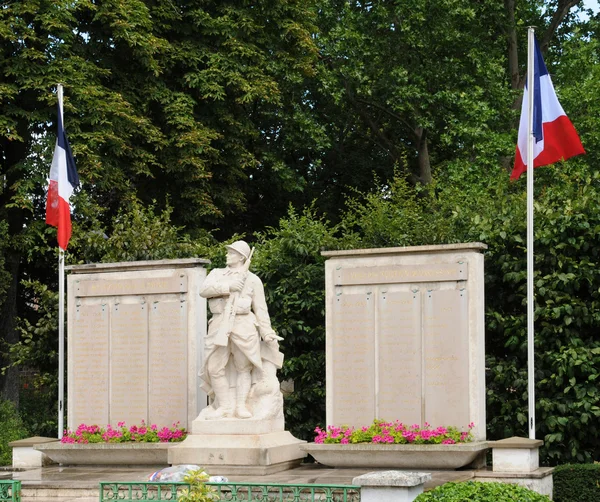 stock image France, war memorial of Les Mureaux