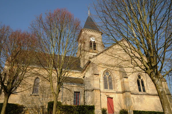 France, church of Frémainville in Val d Oise — Stok fotoğraf