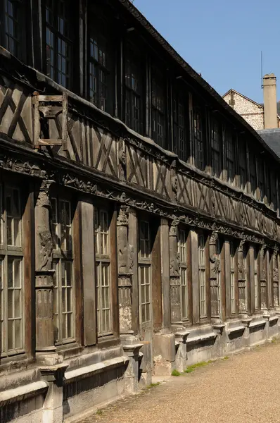 Stock image Normandy, l Aitre Saint Maclou in Rouen