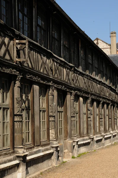 stock image Normandy, l Aitre Saint Maclou in Rouen