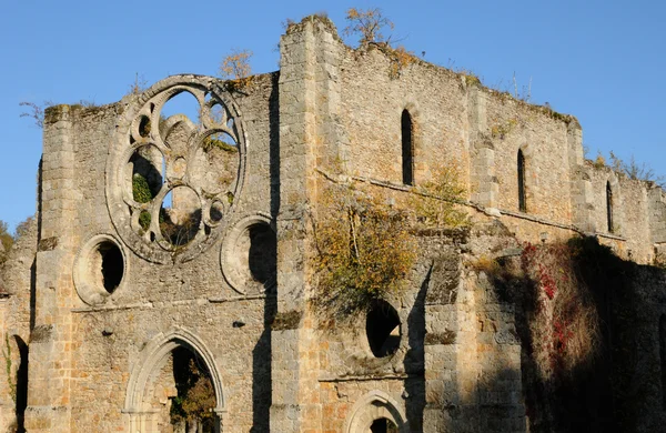 France, Yvelines, les Vaux de Cernay abbey — Stock Photo, Image