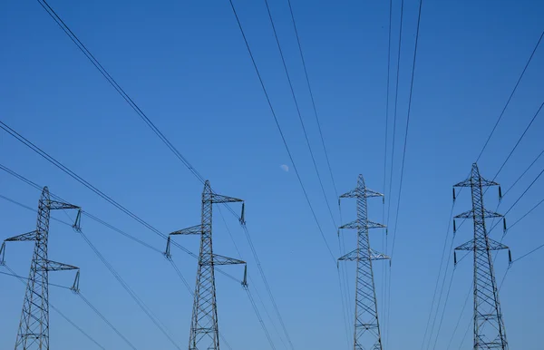 法国Val d Oise的电线 — 图库照片