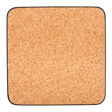 Cork table coaster clipart