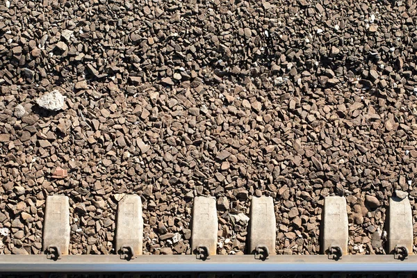 Närbild av järnvägsspår — Stockfoto