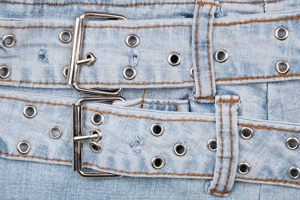 Closeup shot of jeans front — Stock Photo, Image
