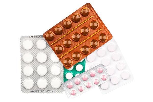 Pillen en tabletten — Stockfoto