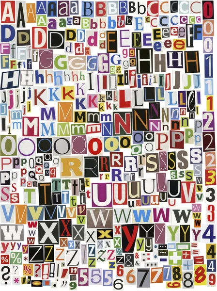 Magazine Cutouts Letters Stock Photos Royalty Free Images Depositphotos