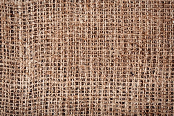 Staré pytlovina textilie textura — Stock fotografie