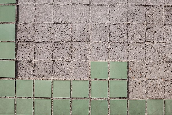 Textura de la antigua pared de baldosas — Foto de Stock