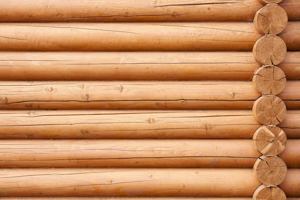 stock image Wall from logs