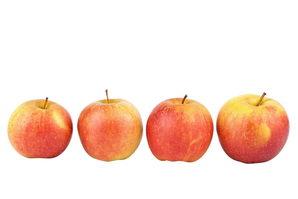 四个苹果 — 图库照片