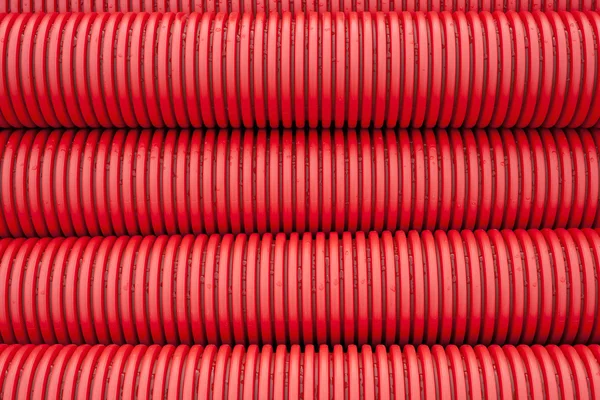 Red pipes Royalty Free Stock Images