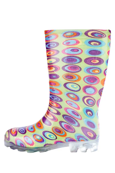 Women's rubber boot — Stock Photo, Image