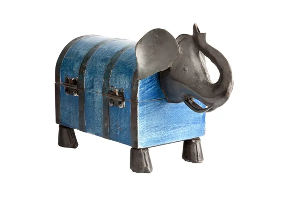 Box formad som elefant — Stockfoto