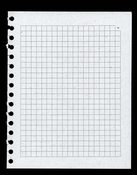 Página de notebook —  Fotos de Stock