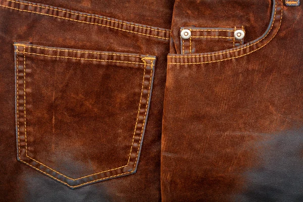Jeans marrone — Foto Stock