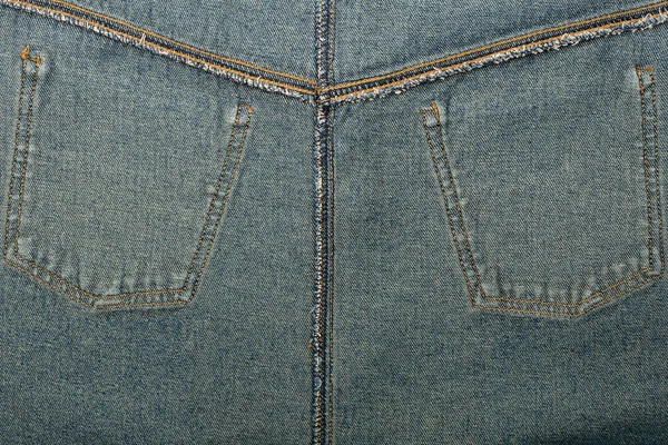 Omvänd jeans fickor — Stockfoto