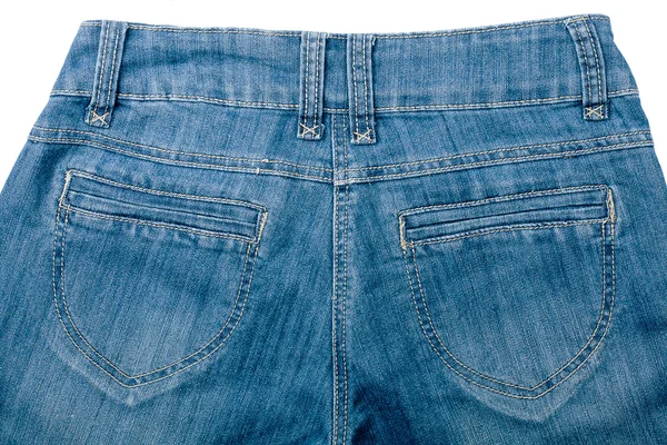 Jeans tillbaka del — Stockfoto