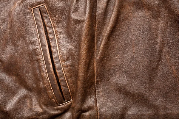 皮革和口袋 — 图库照片