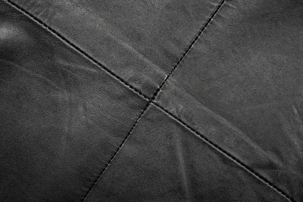 stock image Seam on leather product