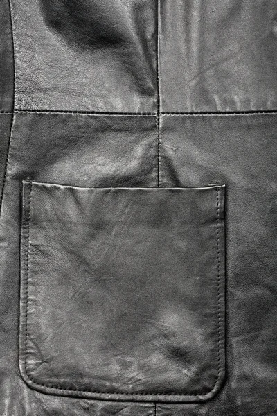 革とポケット — ストック写真