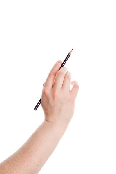 Μολύβι στο χέρι — Φωτογραφία Αρχείου