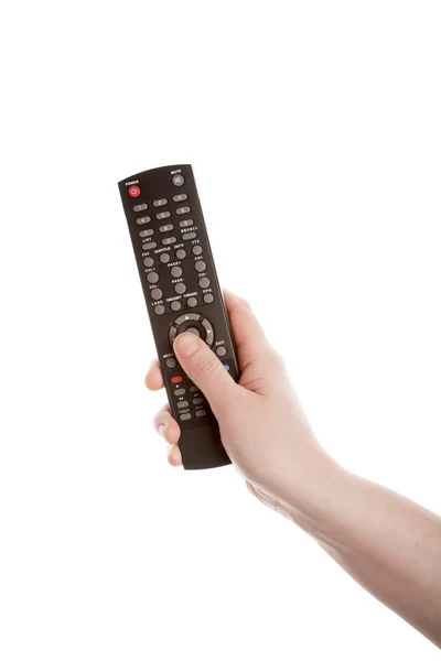 stock image Television remote control in the hand