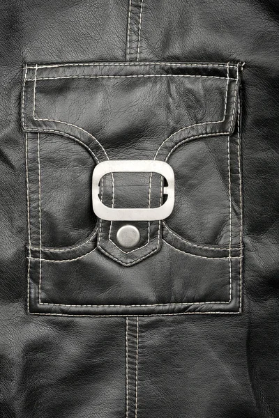 Leather and pocket — Stock Photo, Image