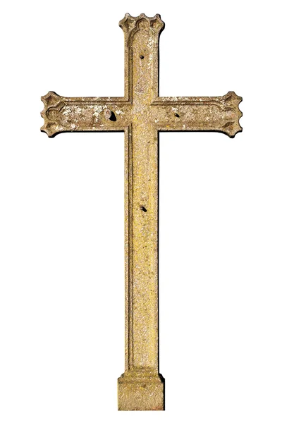 Velha cruz de metal — Fotografia de Stock