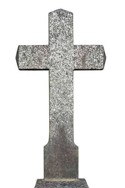 Old granite cross — Stock Photo, Image
