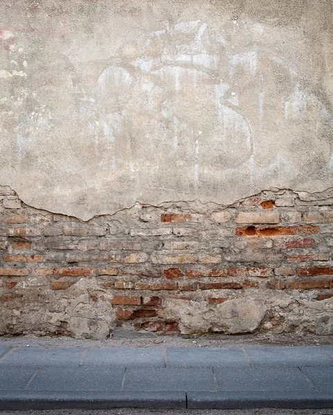 老街墙 — 图库照片