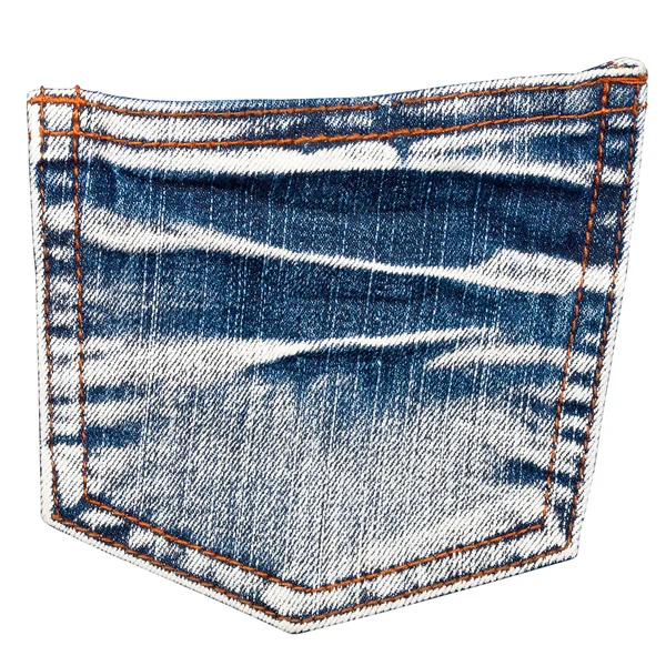 Jeans bolso traseiro — Fotografia de Stock