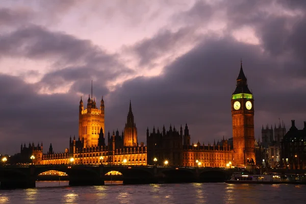 Crépuscule à Londres Images De Stock Libres De Droits